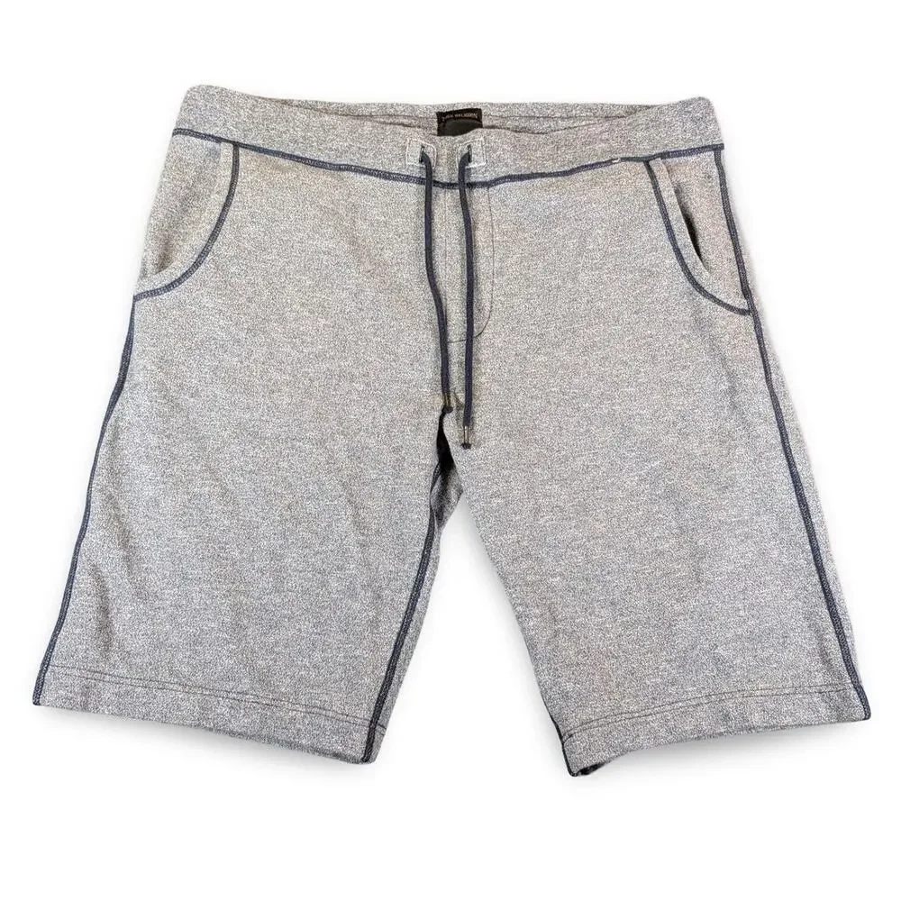 True Religion Gray Sweat Shorts Mens XL